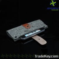Sell wool felt iPhone 4s pouch  WFPH01G