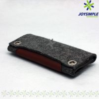 Sell Wool felt iPhone leather case WFPH02G