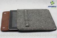 Sell Wool felt iPad 2 pouch sleeve WFAD02G