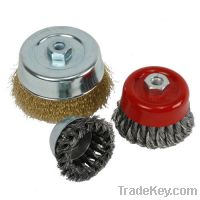 Sell twist knot wire cup brush with thread products