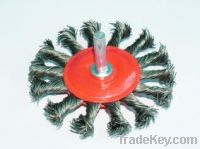 Sell Knot Wire Wheel Brush, Shaft-mounted