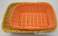 Sell LFGB standard pp plastic bread basket with low price retangular