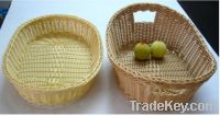Sell  LFGB standard pp plastic bread basket with low price boat shape