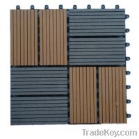 Wood Plastic Composite WPC Sauna Deck Tile