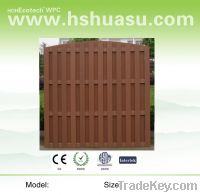 Sell Wood Plastic Composite Outdoor Fencing