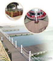 Sell composite flooring, composite decking, outdoor wpc deck