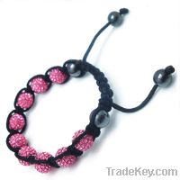 Sell crystal ball bracelet, rose crystal jewelry