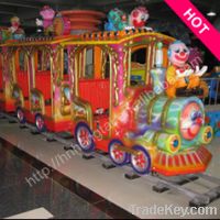 amusement indoor and outdoor electric train toy