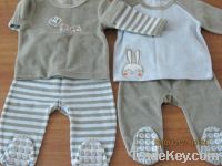 Sell knitted baby pyjamas