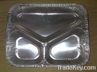 Sell Three grid Aluminum Foil Container HY-23035