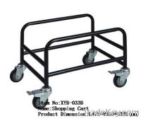 Removable  Powder Coating Metal Shopping Cart XYB-033B