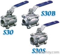 Sell 3 PC Stainless Steel Ball Valve, S30/S30B/S30S