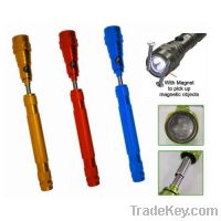 Sell 3LED telescopic flashlight with magnetic pick up tool MK-1135