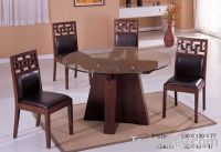 Sell Round glass dining set