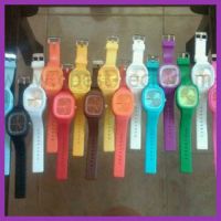 2011colorful jelly watch