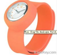 2011 New Promotional Sports Silicone Slap Watch