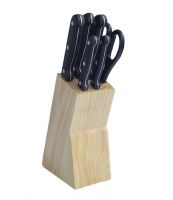 Sell 5pcs kitchen knife set with wooden block