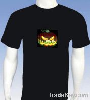 Sell led t-shirt /led sound activated t-shirt