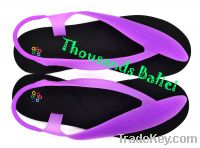 Sell 2011 NEW 100%silica gel Women\'s Leisure Foldable Flip-Flops