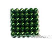 Magnetic balls Buckyballs colorful green blue red color magnetic ball