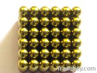 Magnetic balls Buckyballs colorful yellow color magnetic ball