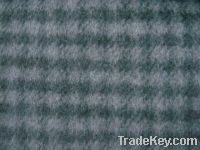 Sell woolen checked fabric