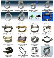 Sell all kind of hose clamps