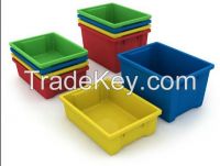 Plastic Injection Storage Baskets with Large Capacity