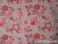 Sell cotton Printed fabric / cotton spandex fabric