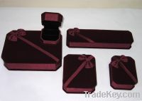 Velvet Jewellery box