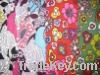 Sell rayon(oe) spandex printed knitting fabric