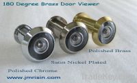 Brass door viewer