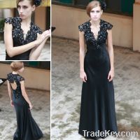 Sell CONIEFOX 80530 Black Long Beaded 2013 New Evening Dress