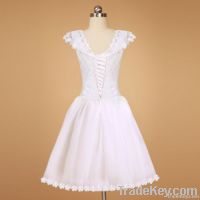 Sell 2014 Hem Lace White Evening Dress