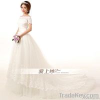 Sell Tube Top Wedding Dress Samll Tail European Style