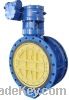 Sell  soft seated  eccentric flanged butterfly valve