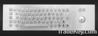 Vandal Kiosk Metal Keyboard With Trackball (KMY299B-2)