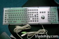 Metal Keyboard with Trackball for Kiosk (KMY299H)