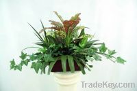 Sell florist, artificial flower, fake trees, flower silk, fern, wedding bou