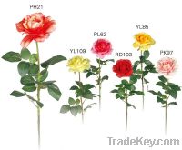 Sell silk flower, flower silk, fern, wedding bouquet, rose tree
