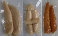 A good supplier sell Boiled Chicken / Duck Breast Meat with good qual