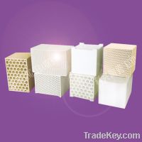 Sell Hexagon channel Honeycomb ceramic heat storage substrate