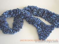 Sell track fancy yarns in ball style for scarf