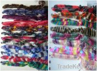 Sell acrylic track yarn/ribbon yarn