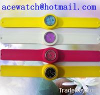 Sell silicone watch silica gel wristwatches gift