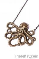 Sell 2011 lastest octopus paul necklace jewelry