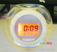 Sell 7 Colors Light & Nature Sound Alarm Clock