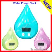 Sell Water Drop Shape Water Powered Clock