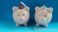 Sell Coin Bank, Piggy Bank, Ceramic Bank, Porcelain Bank, Money Bank