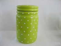 Sell Ceramic Canister, Porcelain Canister, Dinnerware, Kitchen Storage